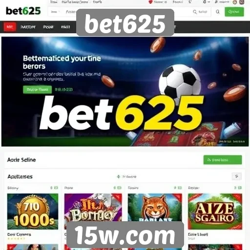Experiência do usuário no site de jogos bet625